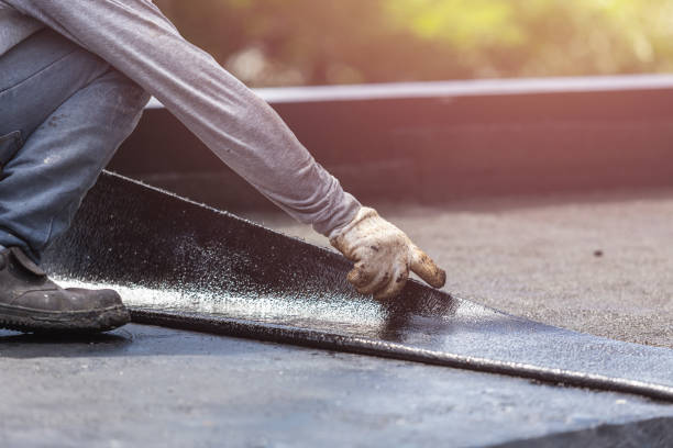 Professional Crawl Space Encapsulation technician working in Stanton, MI